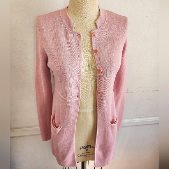 Eileen Fisher | Silk Cotton Sweater Cardigan, size XS Petite - Picture 1 of 7